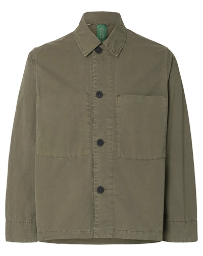 ANNARR - ANRHarki Dyed Overshirt - Castor Grey